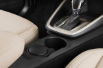Cup holders in the all-new Ford Escort, which is unveiled at Auto China 2014